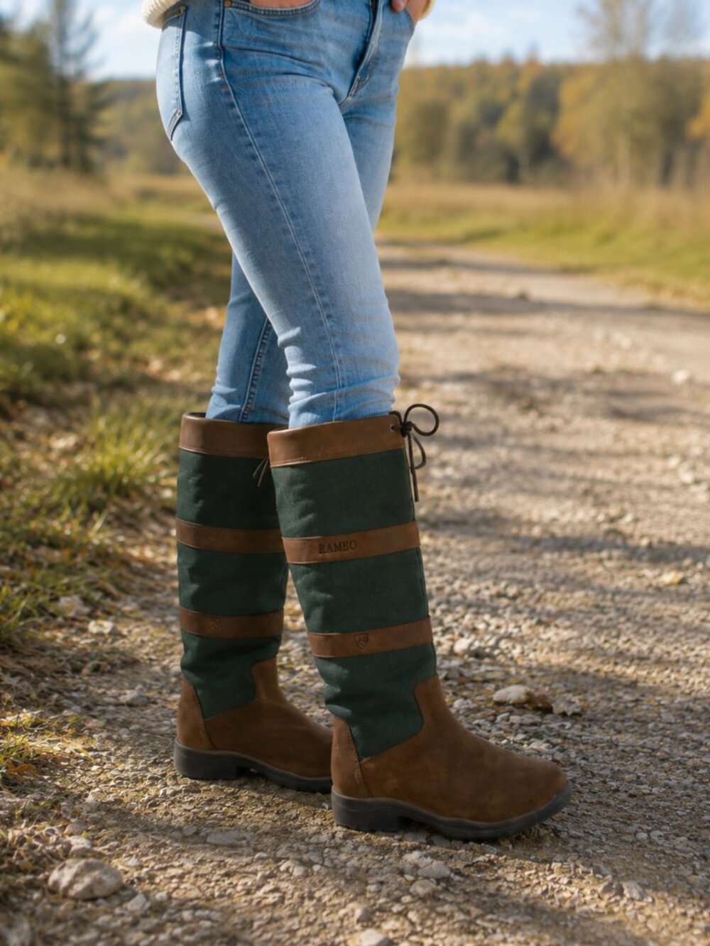 Rambo Original Pull Up Boots chore boots ladies size 9